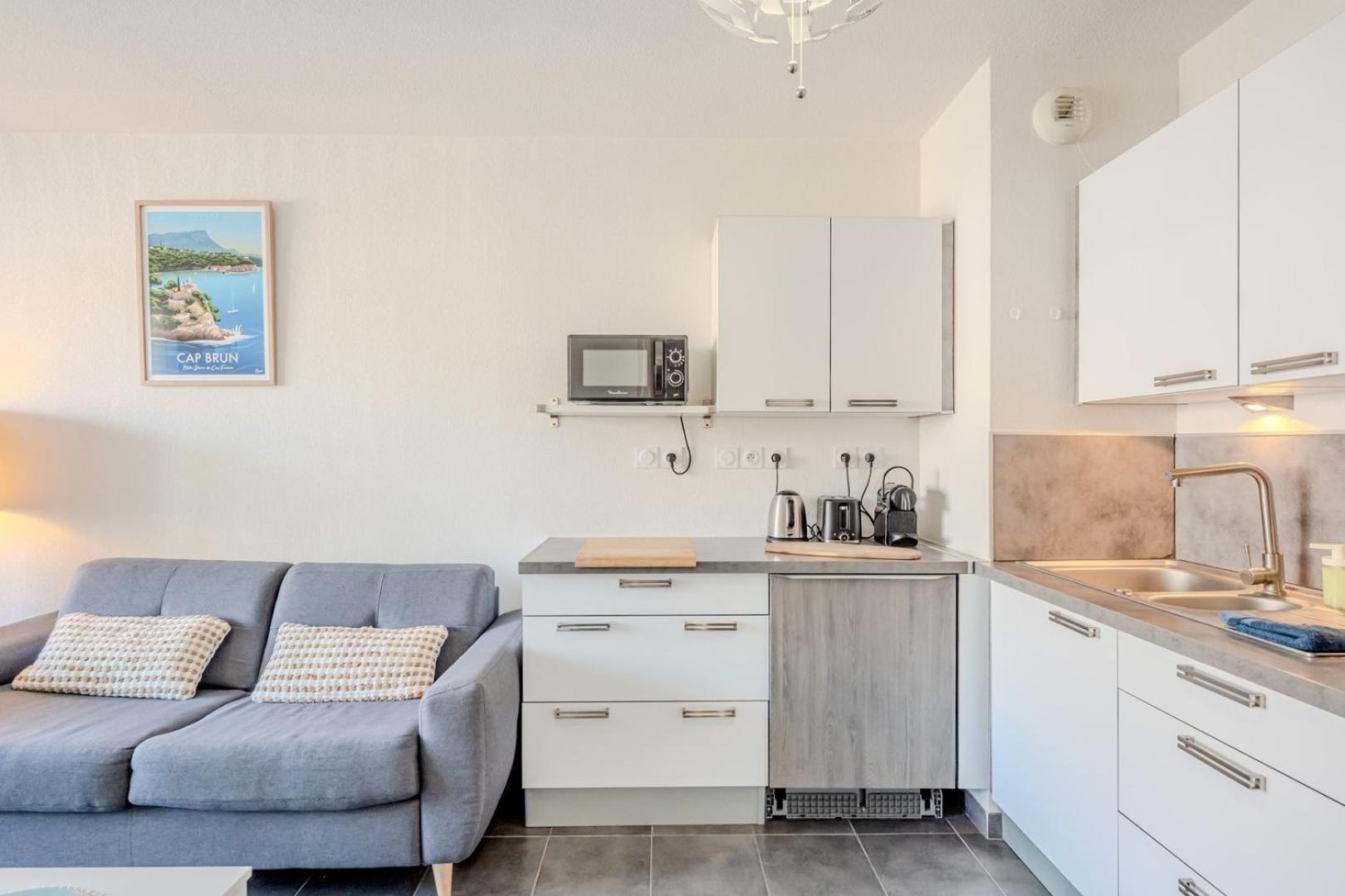 Апартаменты Le Neroli T2 Dernier Etage Avec Terrasse Et Garage Тулон Экстерьер фото